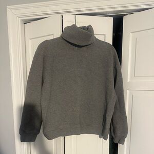 Organic Cotton Waffle Rollneck Sweater